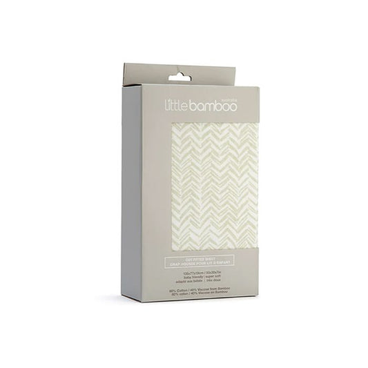 Little Bamboo Jersey Fitted Sheet Cot