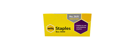 Marbig Staples 26/6 - 5000pcs