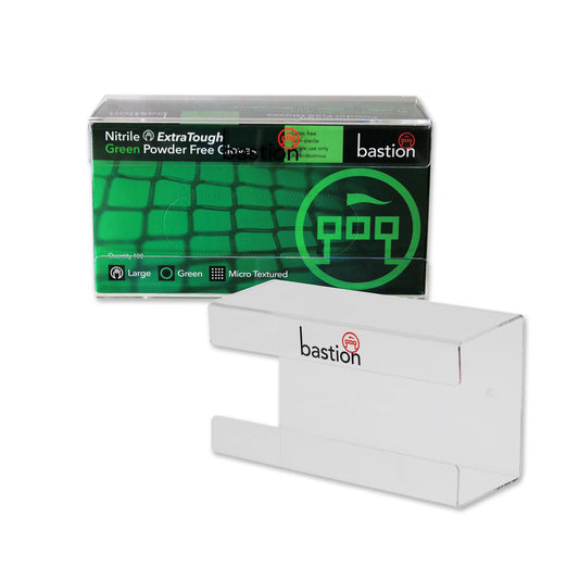 Bastion Acrylic Gloves Dispenser Wall Brackets