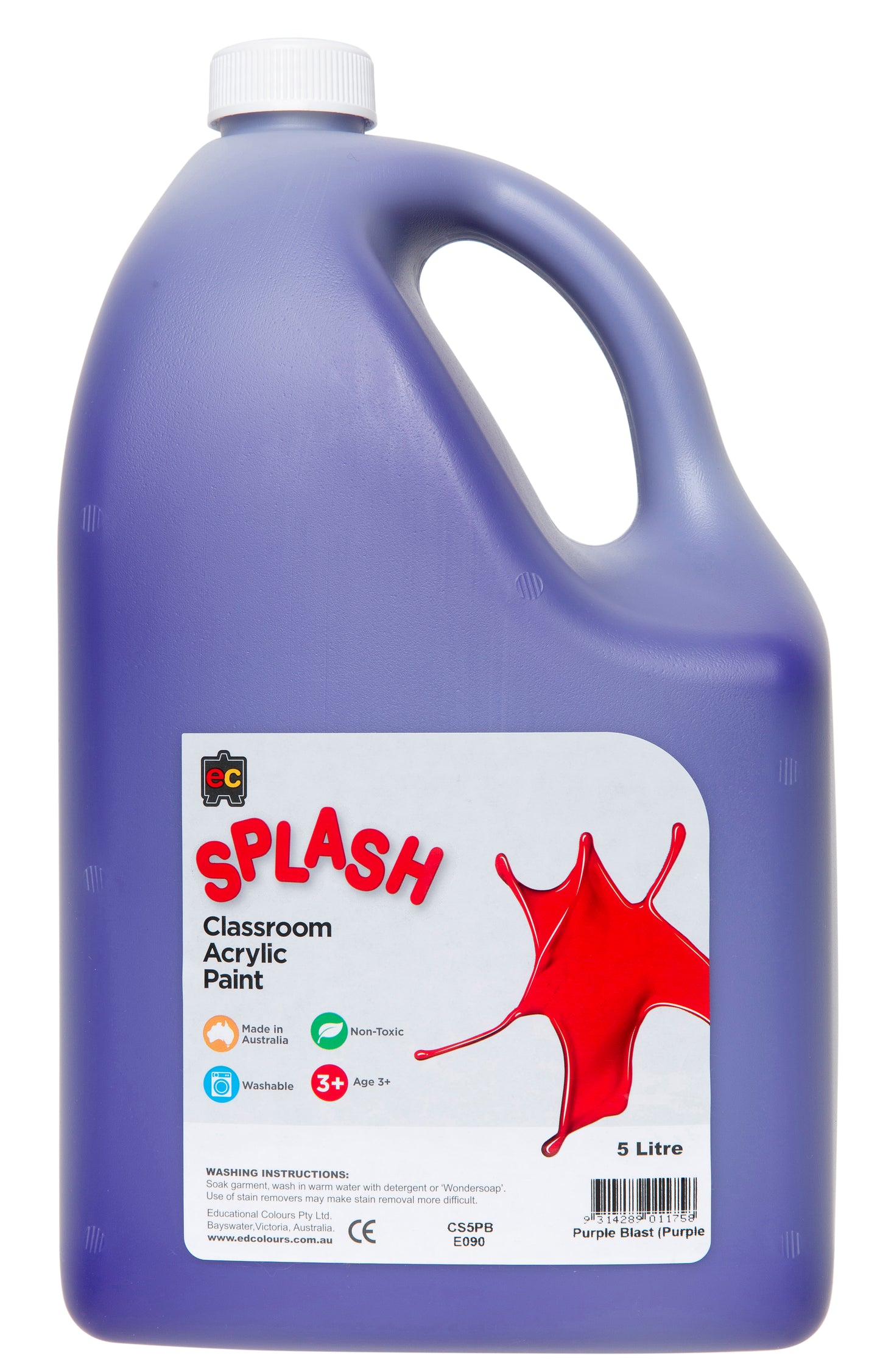 Splash Acrylic Paint 5L