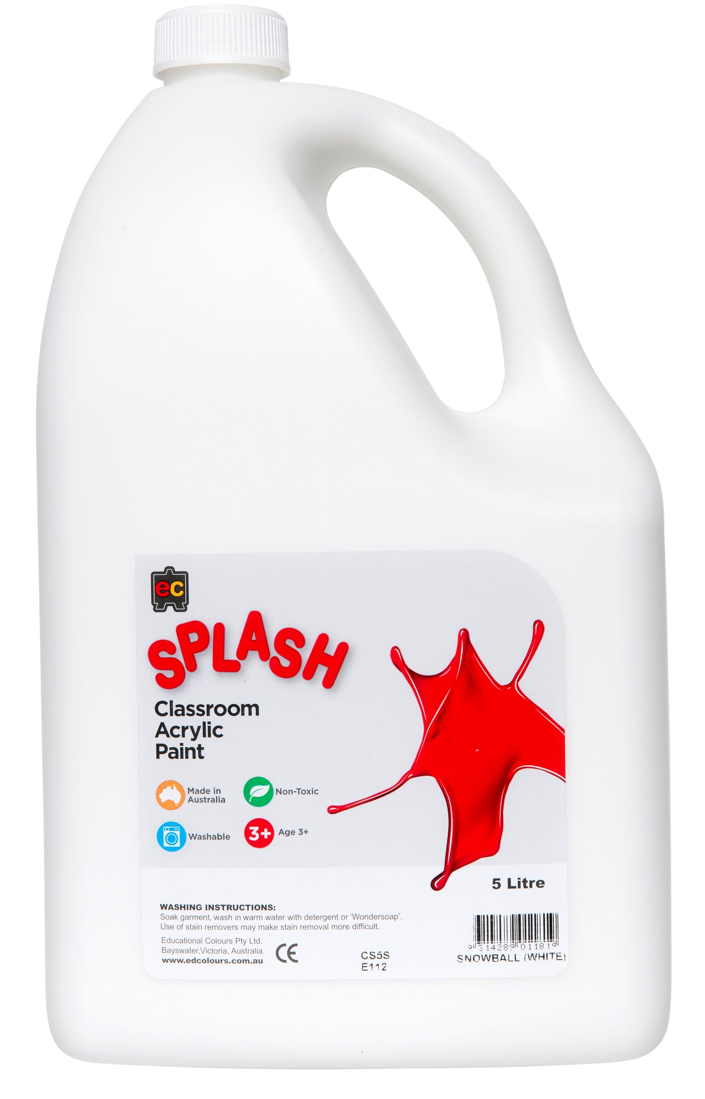 Splash Acrylic Paint 5L
