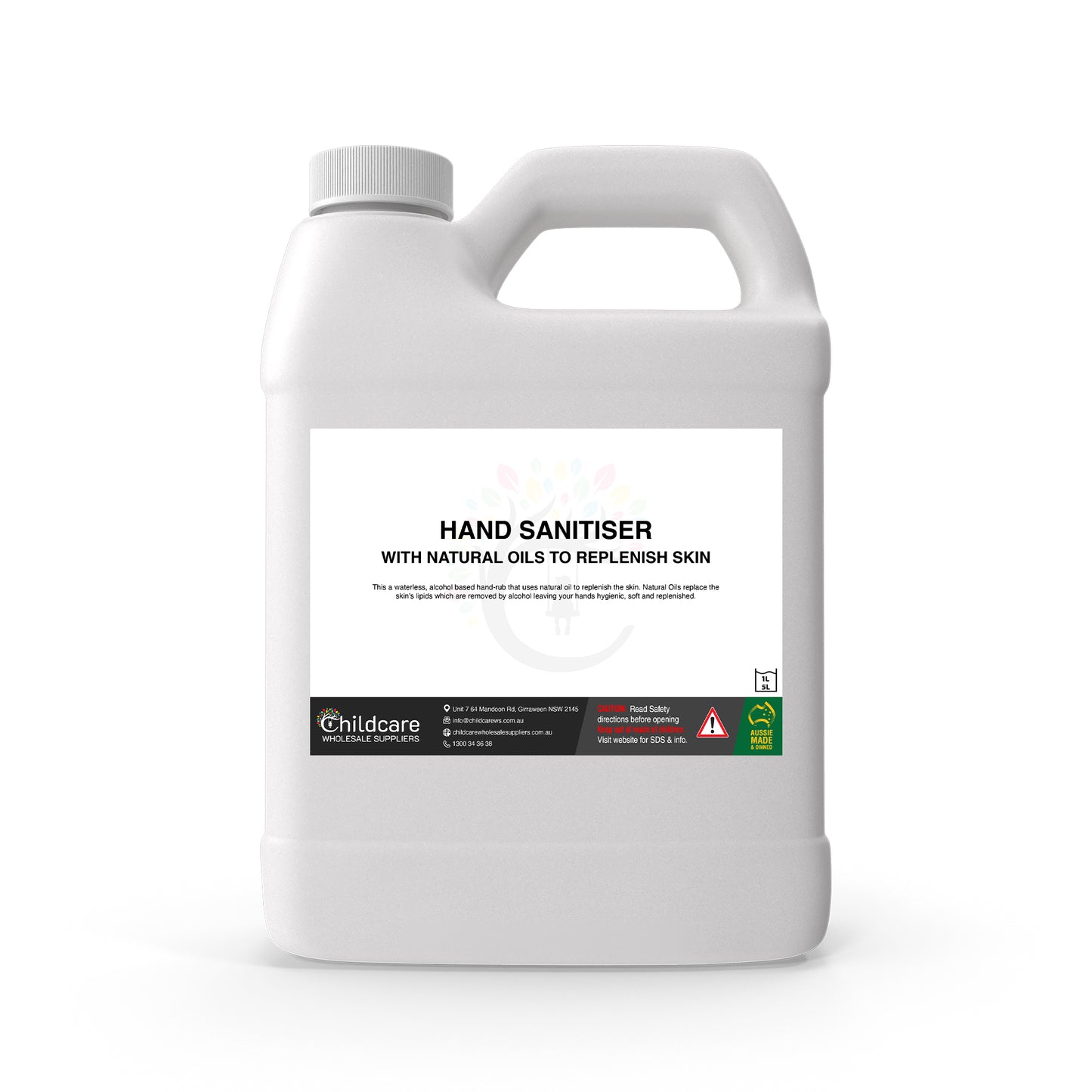 Hand Sanitiser- With Natural Oils