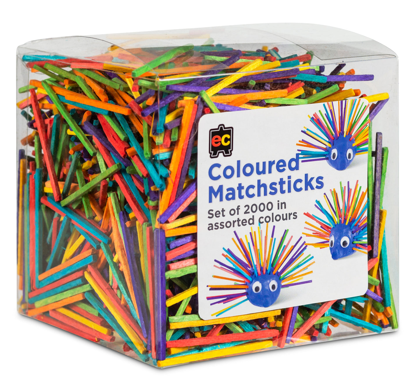 Matchsticks Coloured Packed