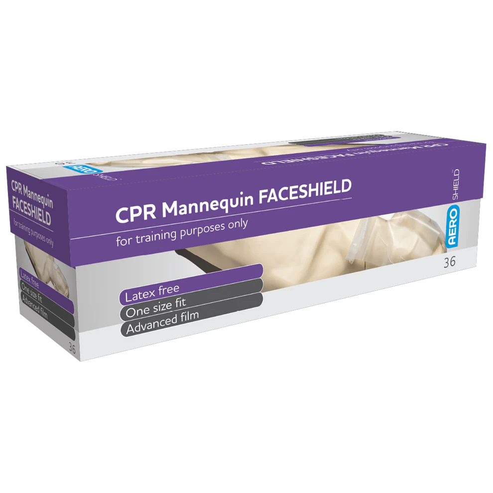 CPR - Face Shield - Mannequin - 36 Pack