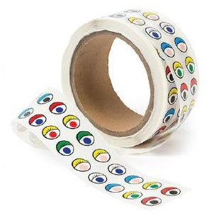 Adhesive Coloured Eyes