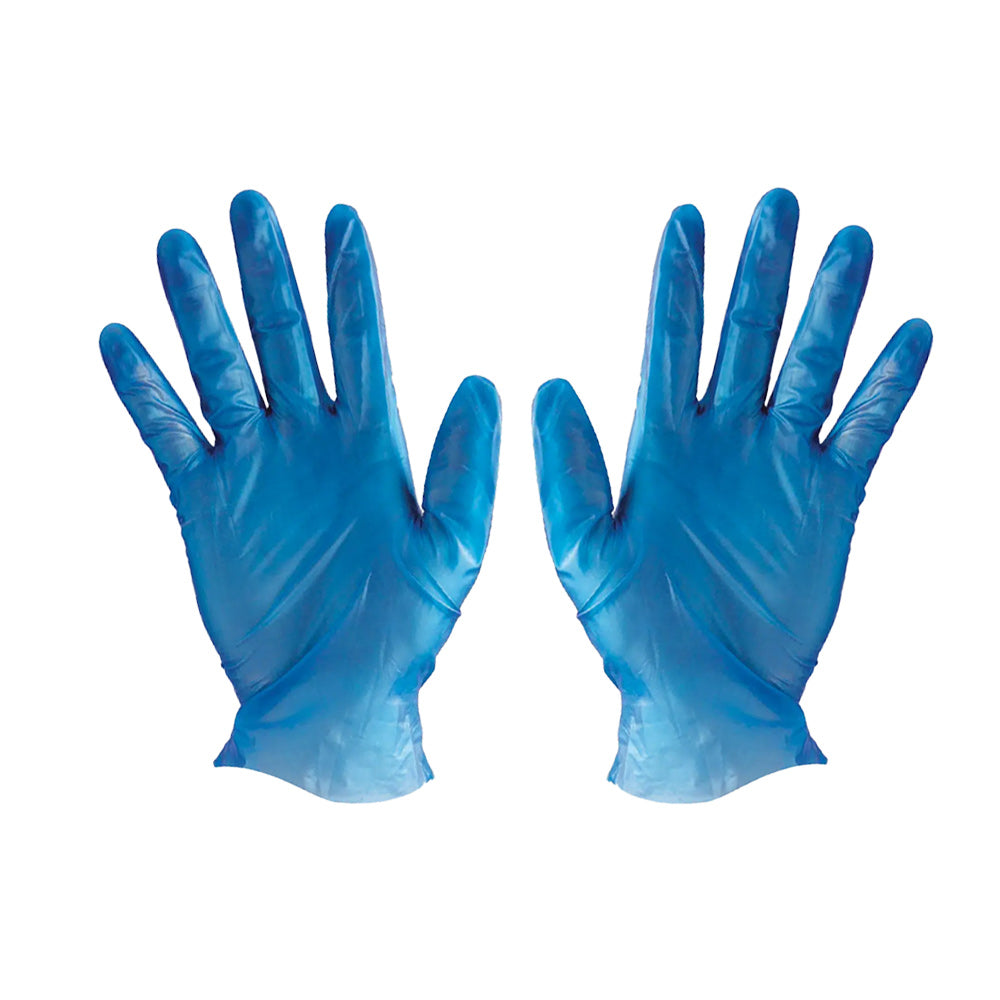 Vinyl Gloves - Blue