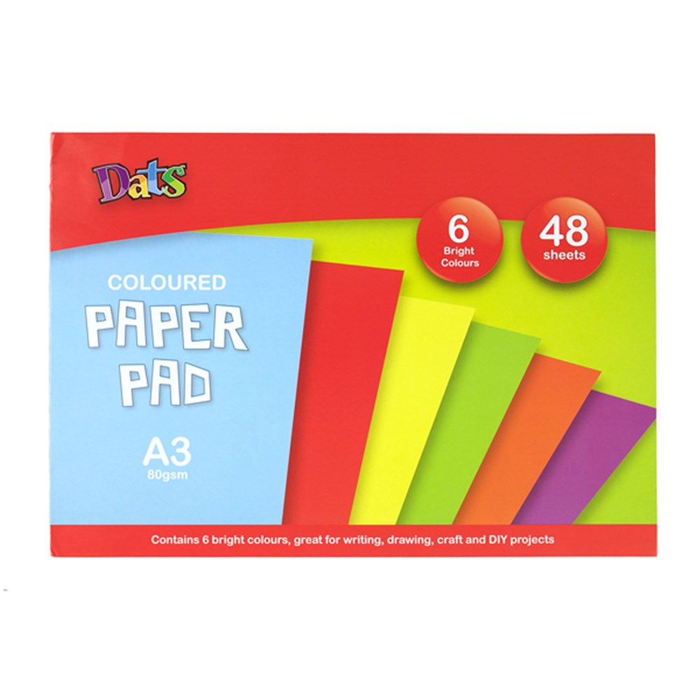 Coloured Paper Pad