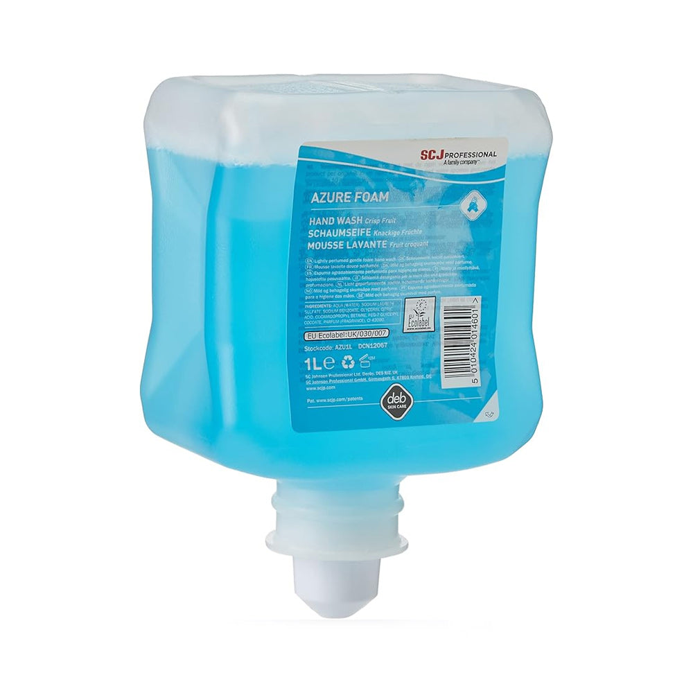 DEB Refresh Azure Foam Hand Wash 1L x 6