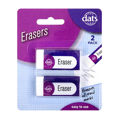 Eraser 2pk
