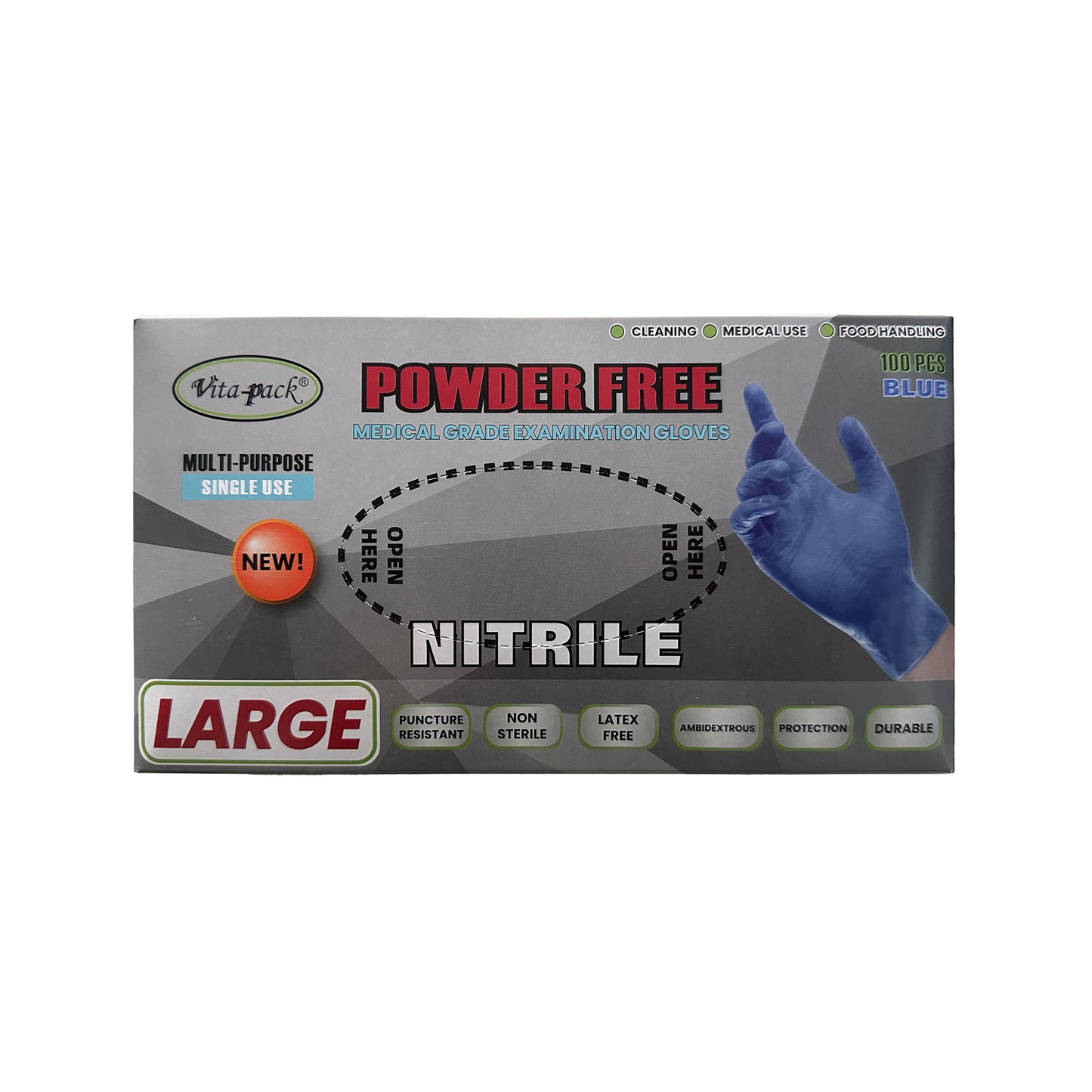 Black Nitrile Gloves