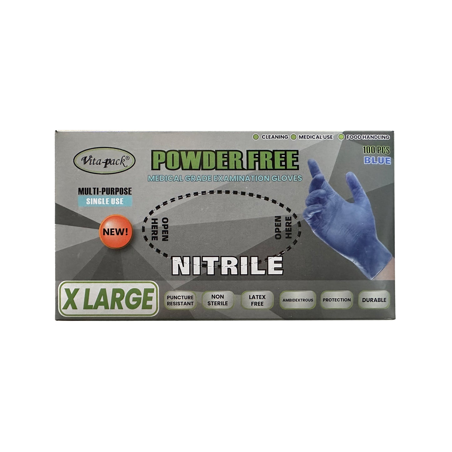 Black Nitrile Gloves