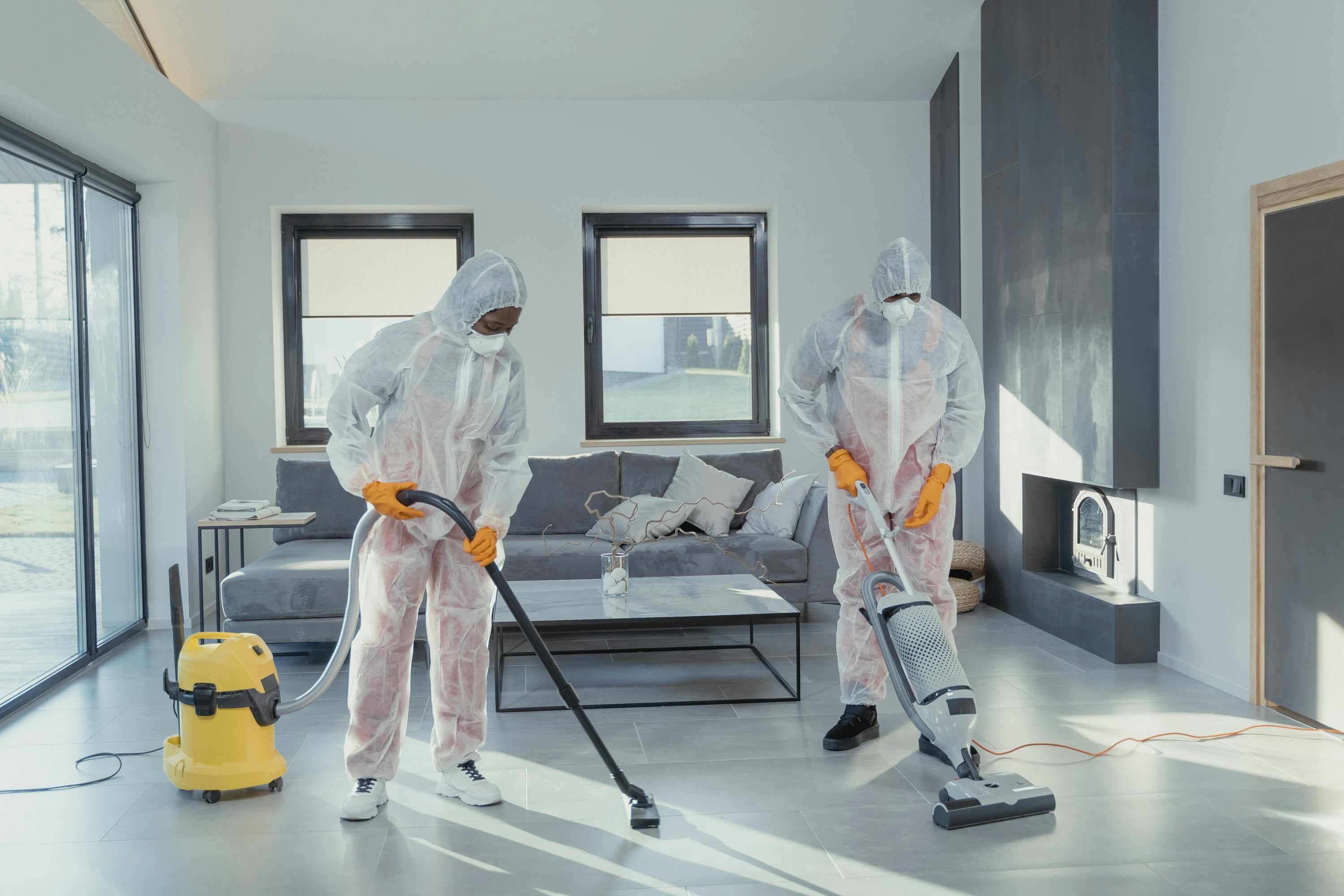 PPE for cleaning staff
