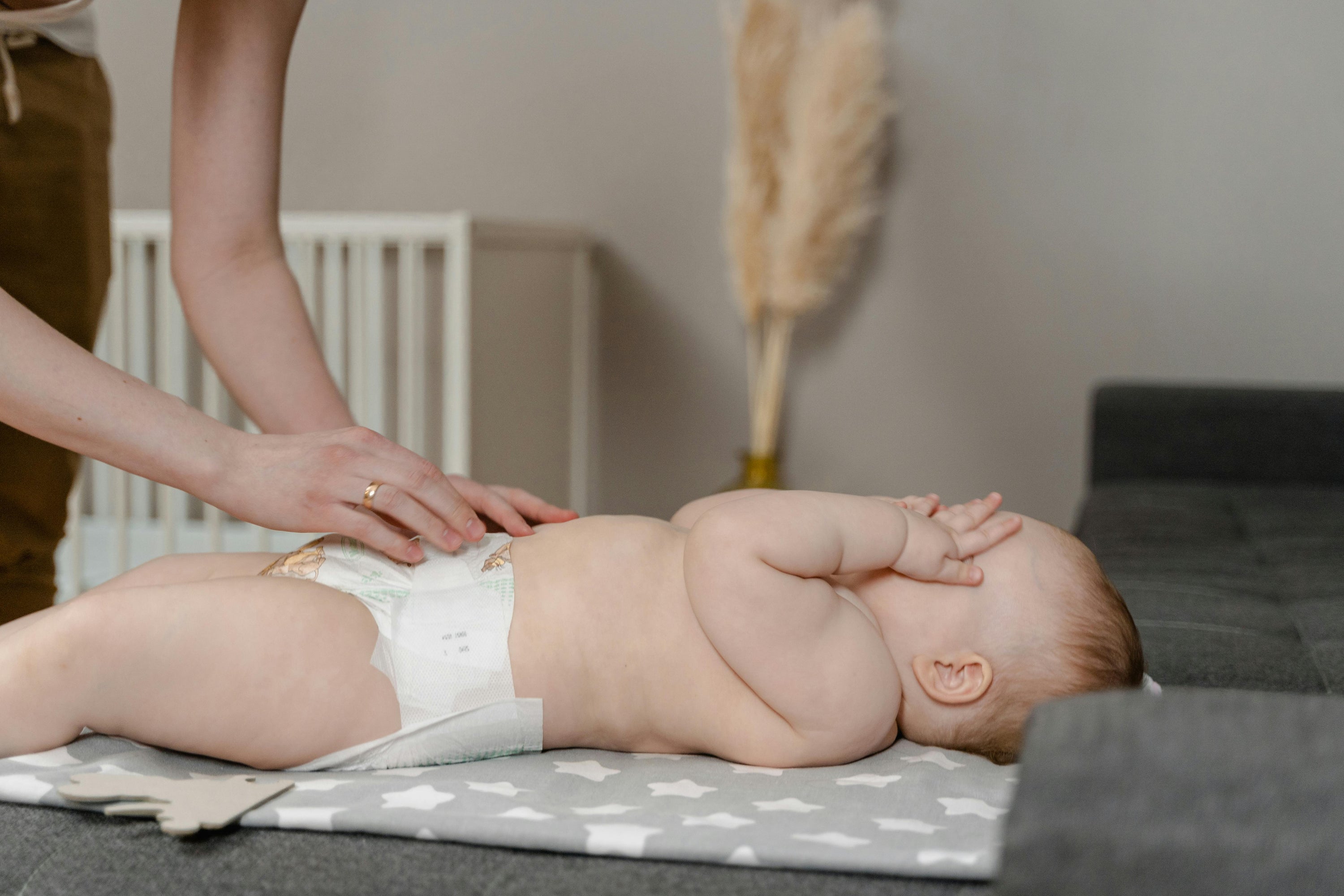 nappy change station setup for childcare centres
