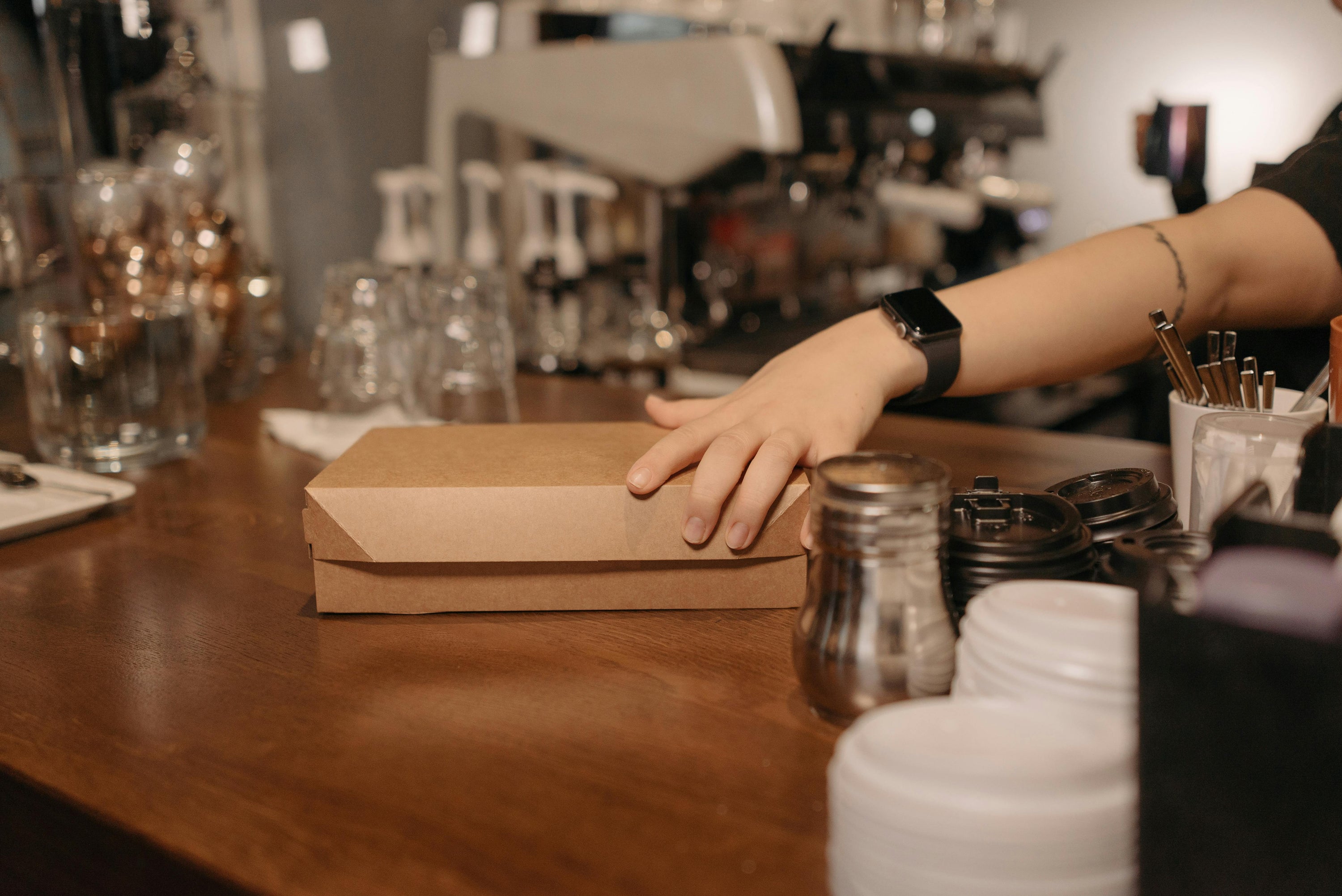 cafe packaging supplies
