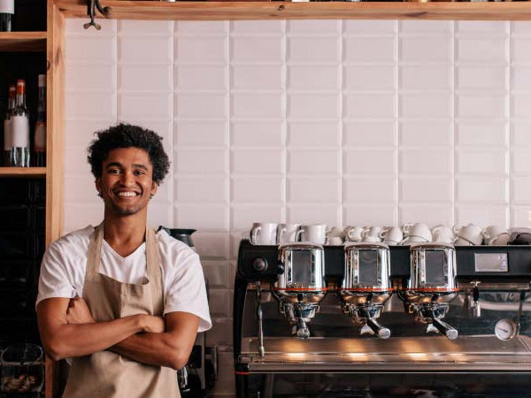 a smiling person representing proper food packaging