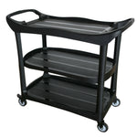 Cleanlink Utility Trolley without Buckets - Black