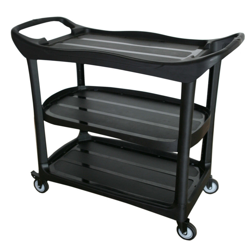 Cleanlink Utility Trolley without Buckets - Black