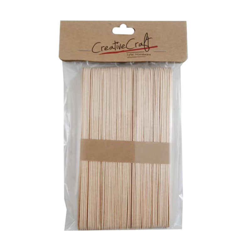 Jumbo Pop Sticks - 50 Pack