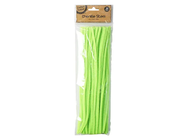 Chenille Stem - 50 Pack