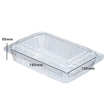 Bulk Buy Sushi Clear Fold Containers - XL