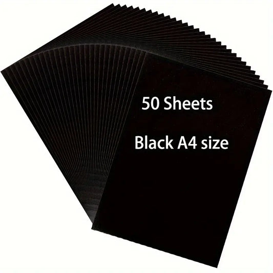 Black A4 Transfer Paper - 50 Pack
