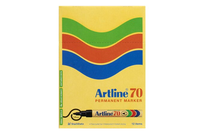 Artline 70 Permanent Marker pack
