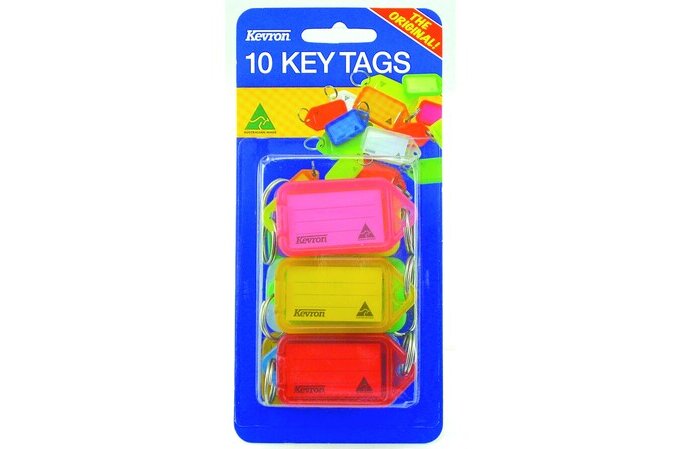 Assorted Keytags Fluro Pack