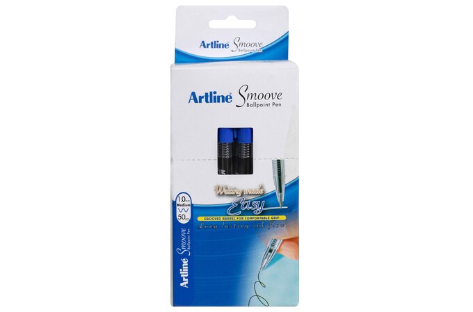 Artline SMOOVE Ballpoint Stick Pen front view