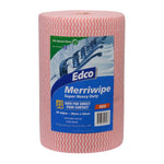 Red Edco Roll Wipes - Super Heavy Duty