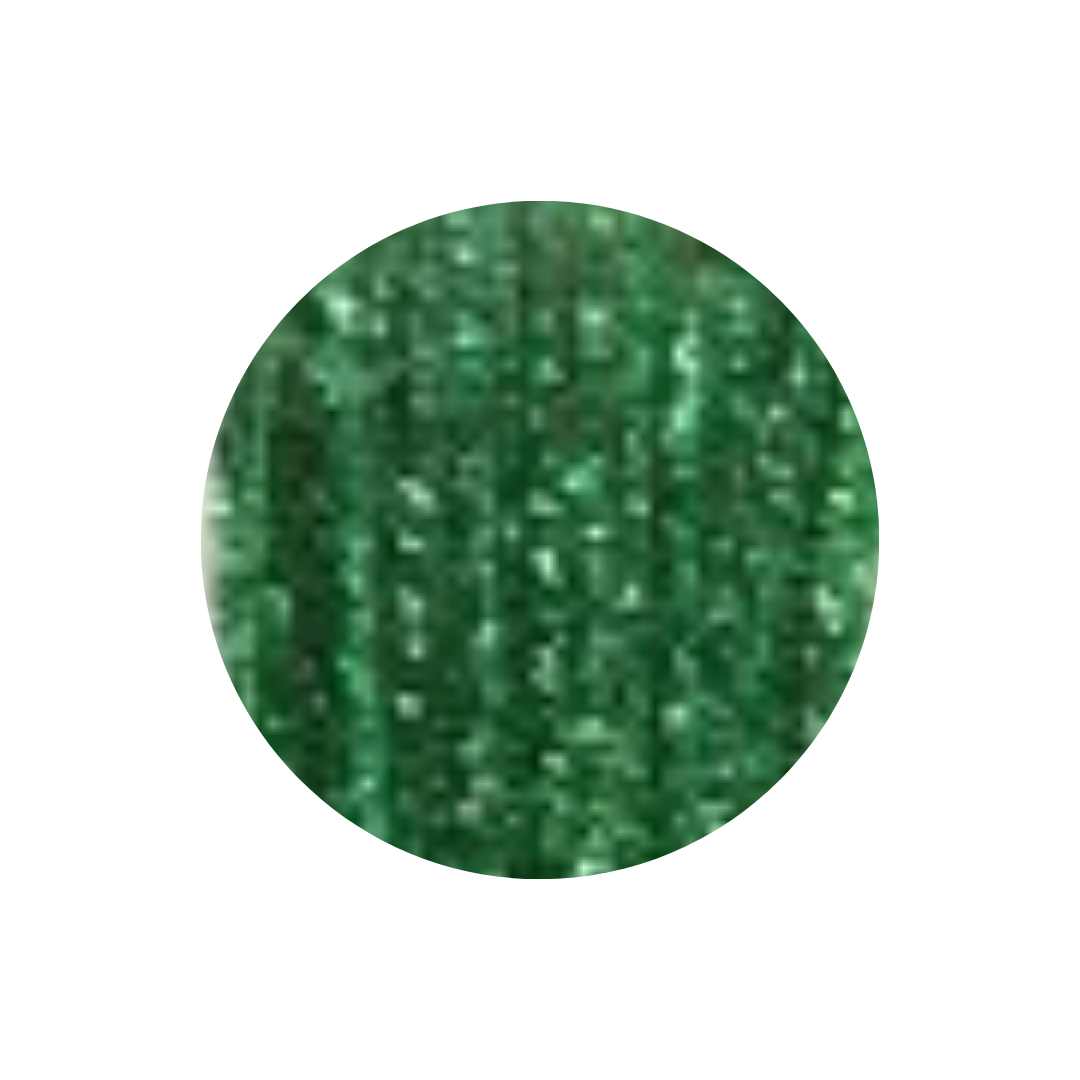 Green Metallic Chenille Stem - 50pk