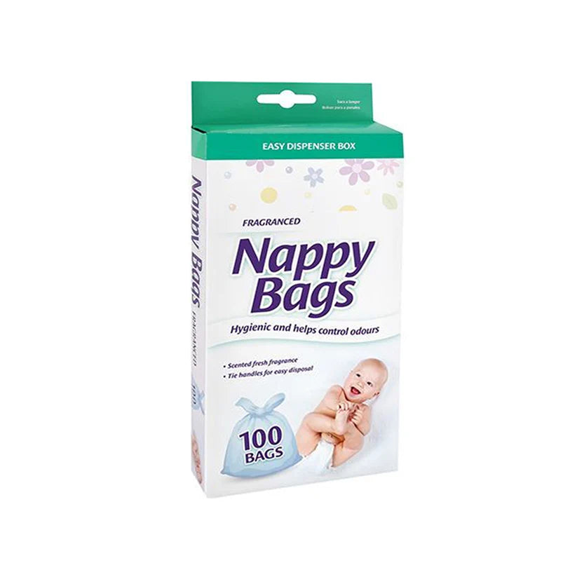 Scented Nappy Bags - 100 Bags