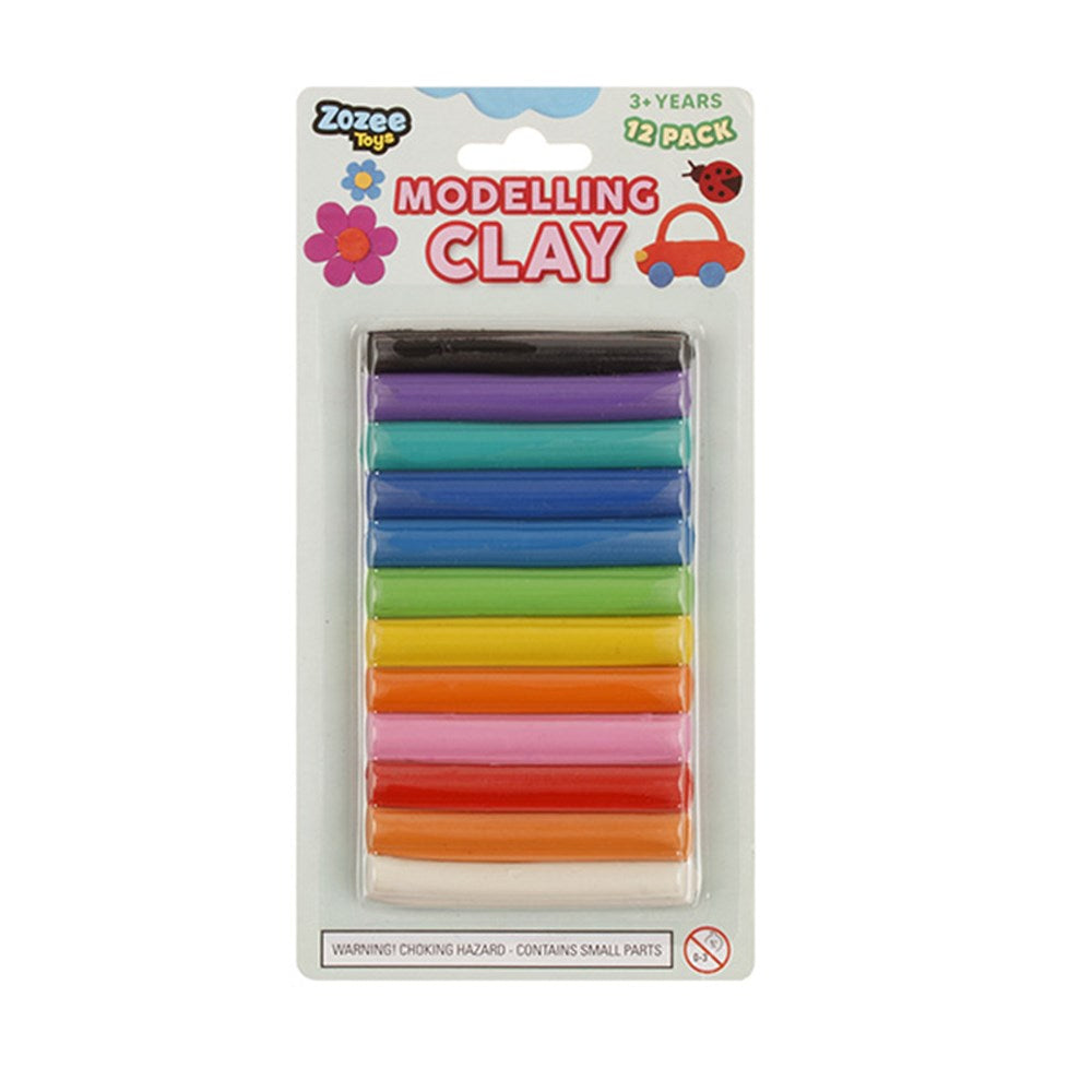 Wholesale Modelling Clay - 12 Pack
