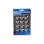 Suction Hooks - 12 Pack