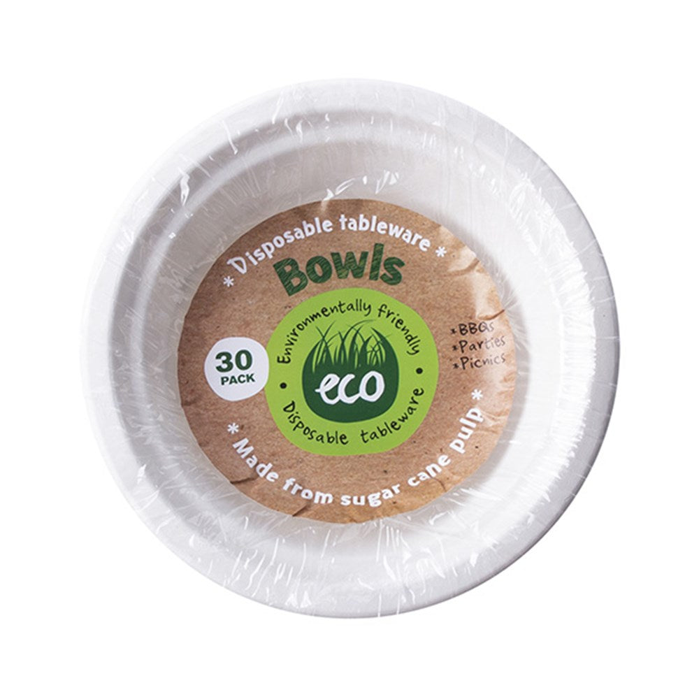 Eco Friendly Bowl (18cm) - 30 Pack