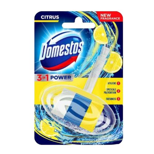 Domestos 3 in 1 Toilet Rim Block - Citrus