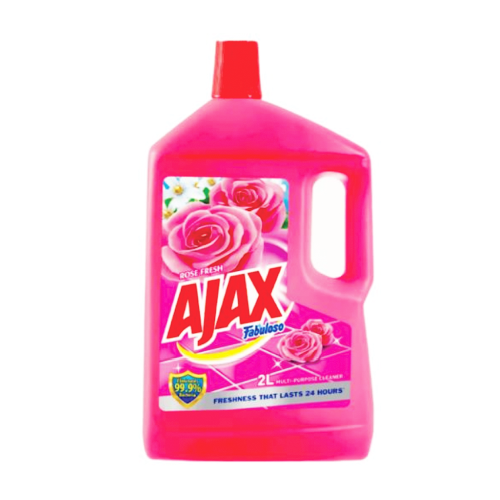 Ajax Floor Cleaner Rose - 2L 1