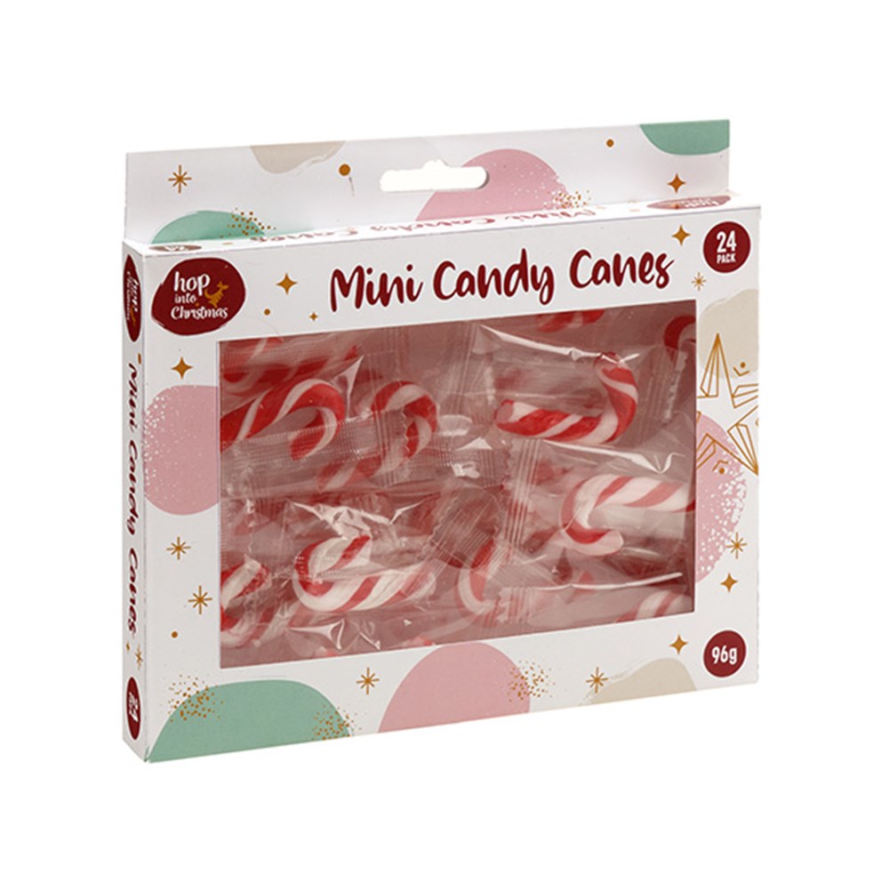 Candy Cane Mini 4g Xmas 24pk