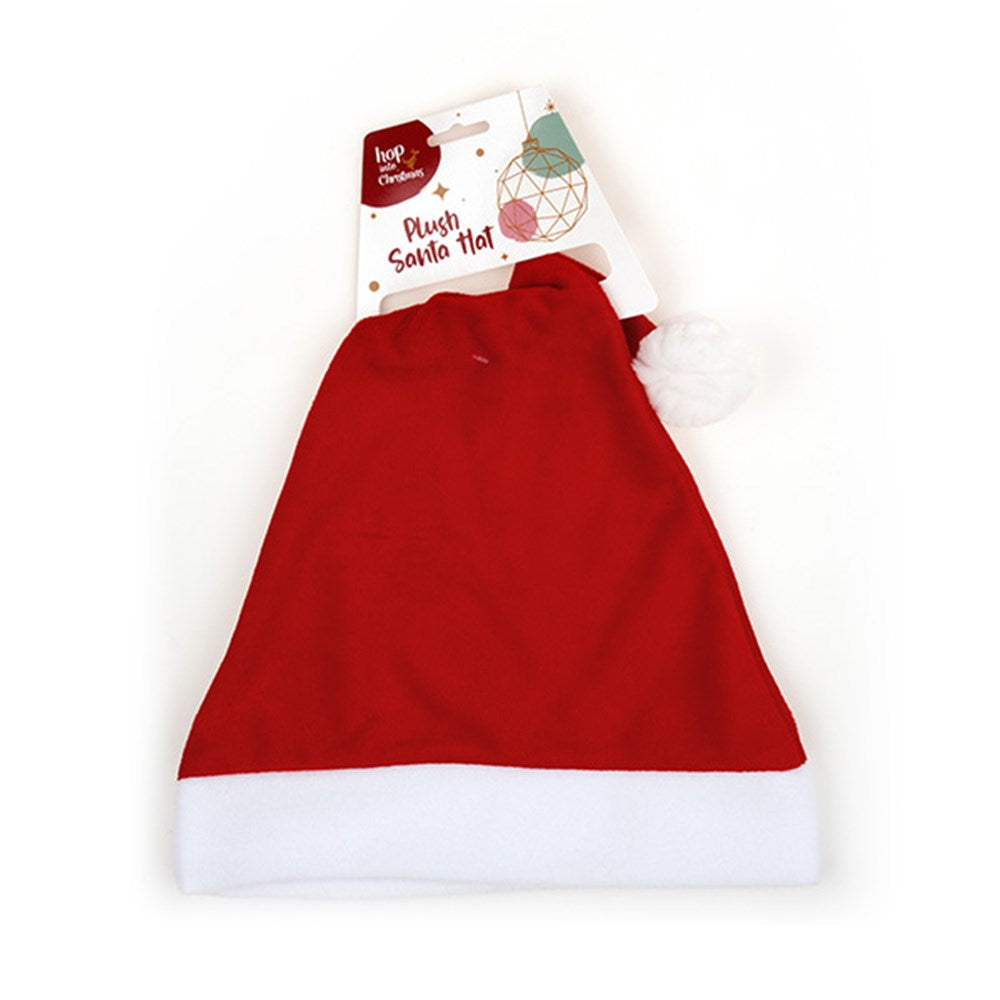 Plush Santa Hat - Adult Size