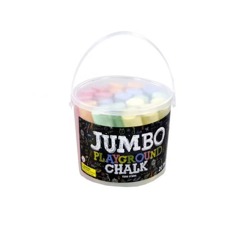 Wholesale Jumbo Chalks Bucket - 20 Pack