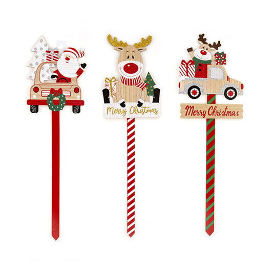 Christmas Garden Stake - Assorted (61cm)