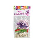 Wholesale Mini Coloured Pegs