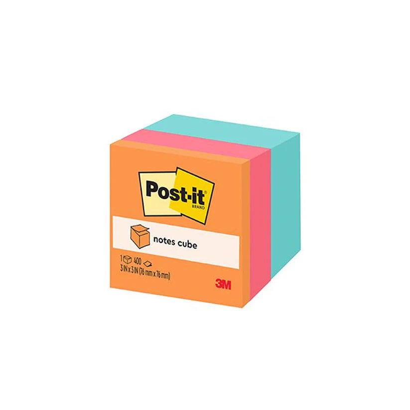 Post-it Notes Cube - 400 Sheets (76mm x 76mm)