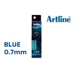 Artline Rollerball 0.7mm Medium Tip - 2 Pack