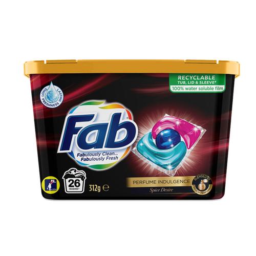 FAB Spice Desire laundry Pods - 26 Pack