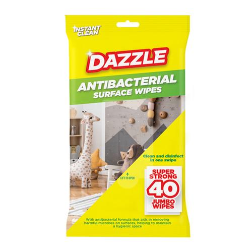 Antibacterial Wipes (40 Pack)