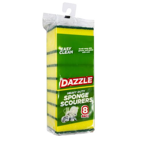 Sponge Scourer- 8 Pack
