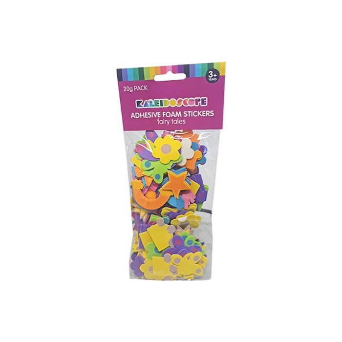 Kaleidoscope Adhesive Foam Stickers Fairy Tales - 20g Pack