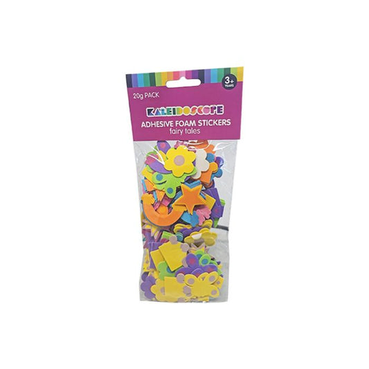 Kaleidoscope Adhesive Foam Stickers Fairy Tales - 20g Pack