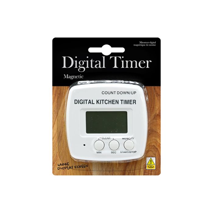 Bulk Buy Digital Kitchen Timer Magnetic