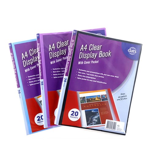 A4 Clear Cover Display Folder
